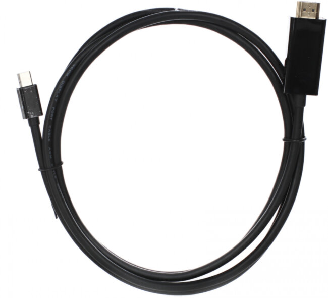 Кабель-переходник Mini DisplayPort M => HDMI M 1.8m VCOM (CG695-B) VCOM Mini DisplayPort M  —  HDMI M 1.8m