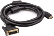 Кабель HDMI AM/DVI(24+1)M, 3м, CU, 1080P@60Hz, 2F, VCOM <CG484G-3M> VCOM HDMI (m) - DVI-D (m) Кабель HDMI AM/DVI(24+1)M, 3м, CU, 1080P@60Hz, 2F, VCOM <CG484G-3M> VCOM HDMI (m) - DVI-D (m)