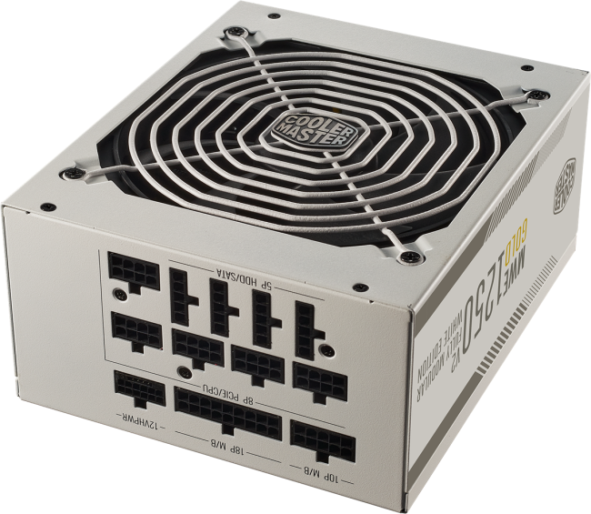Блок питания 1250 Ватт Cooler Master MWE GOLD 1250 - V2 ATX 3.0 WHITE VERSION