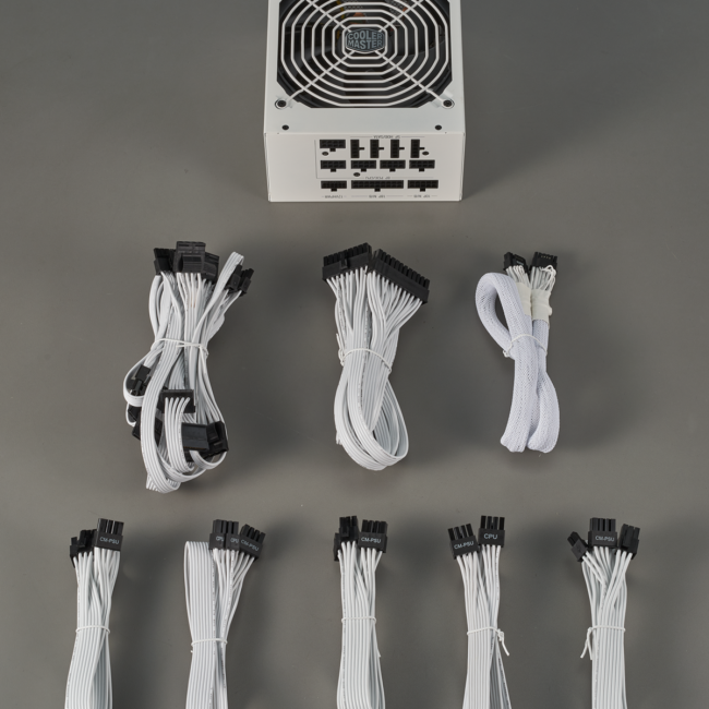 Блок питания 1250 Ватт Cooler Master MWE GOLD 1250 - V2 ATX 3.0 WHITE VERSION