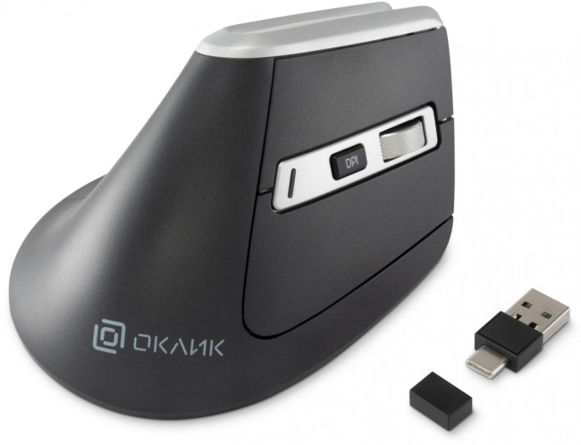 Мышь Oklick 991MW серый оптическая 2400dpi silent беспров. BT/Radio USB для ноутбука 7but (1885263) Oklick 1885263 Мышь Oklick 991MW серый оптическая 2400dpi silent беспров. BT/Radio USB для ноутбука 7but (1885263) Oklick 1885263