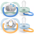 Соска-пустышка Philips Avent SCF080/05 Слон/Пингвин, 0-6 мес, 2 шт, для мальчиков Philips SCF080/05