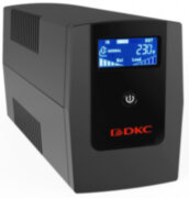 Линейно-интерактивный ИБП ДКС серии Info LCD, 600 ВА/360 Вт, 1/1, 3xIEC C13, USB + RJ45, LCD, 1x7Aч DKC INFOLCD600I Линейно-интерактивный ИБП ДКС серии Info LCD, 600 ВА/360 Вт, 1/1, 3xIEC C13, USB + RJ45, LCD, 1x7Aч DKC INFOLCD600I