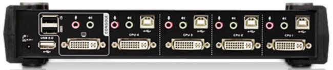 Переключатель, электрон., KVM+Audio+USB 2.0,  1 user USB+DVI =>  4 cpu USB+DVI, со шнурами USB 4х1.8м., 2560x1600 60Hz DVI-D Dual Link/2048x1536 DVI-A, настол., исп.стандартШнуры, без OSD, некаскад. ATEN CS1784A Переключатель, электрон., KVM+Audio+USB 2.0,  1 user USB+DVI =>  4 cpu USB+DVI, со шнурами USB 4х1.8м., 2560x1600 60Hz DVI-D Dual Link/2048x1536 DVI-A, настол., исп.стандартШнуры, без OSD, некаскад. ATEN CS1784A