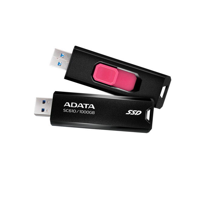 Твердотельный накопитель ADATA SC610-1000G-CBK/RD Твердотельный накопитель ADATA SC610-1000G-CBK/RD