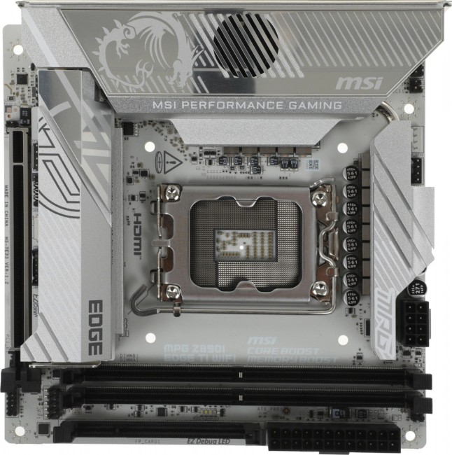 Материнская плата MSI MPG Z890I EDGE TI WIFI Материнская плата MSI MPG Z890I EDGE TI WIFI
