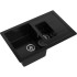 Кухонная мойка GRANFEST GranFest QUADRO Q-775KL black Кухонная мойка GRANFEST GranFest QUADRO Q-775KL black