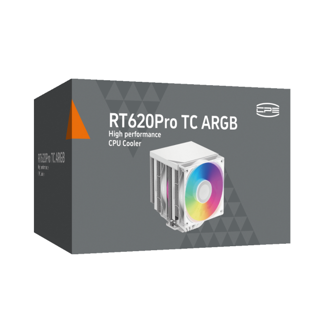 Кулер для процессора PCCooler RT620Pro TC ARGB WH White Кулер для процессора PCCooler RT620Pro TC ARGB WH White
