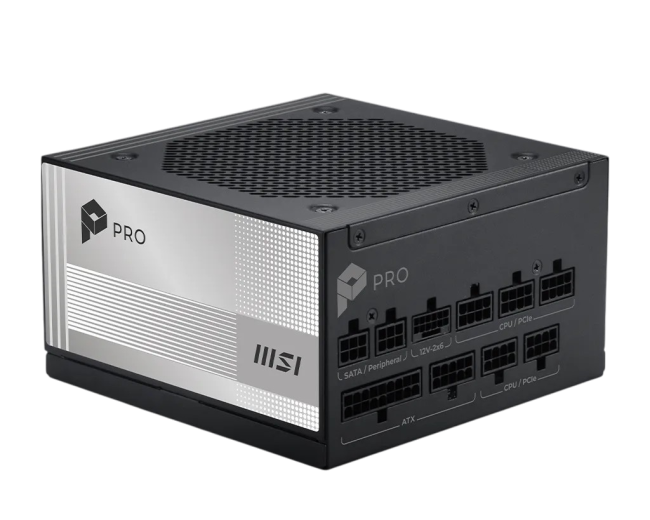 Блок питания ПК MSI PRO A850PL PCIE5 306-7ZPLY11-HD8 Блок питания ПК MSI PRO A850PL PCIE5 306-7ZPLY11-HD8