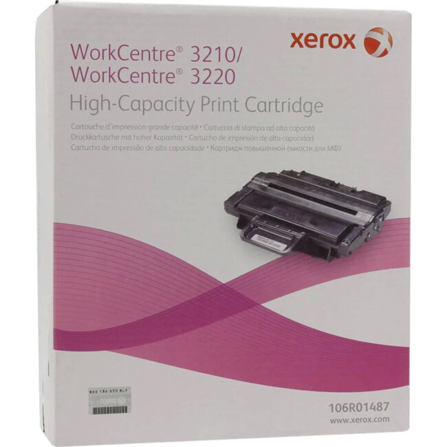 ПРИНТ-КАРТРИДЖ ПОВЫШЕННОЙ ЕМКОСТИ WC3220, 4.1K Xerox 106R01487