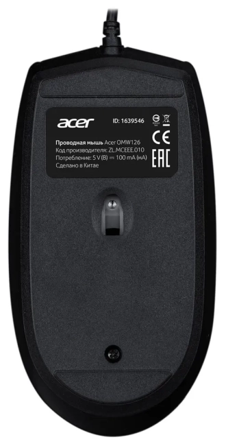 Мышь компьютерная Acer ZL.MCEEE.010