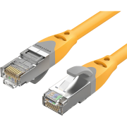 Патч-корд Vention прямой SFTP cat.6A, RJ45 - 1м. Серый Vention IBHHF SFTP cat.6A, RJ45 - 1м. Серый