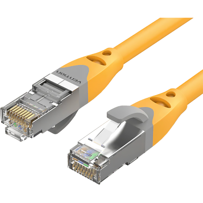 Патч-корд Vention прямой SFTP cat.6A, RJ45 - 1м. Серый Vention IBHHF SFTP cat.6A, RJ45 - 1м. Серый Патч-корд Vention прямой SFTP cat.6A, RJ45 - 1м. Серый Vention IBHHF SFTP cat.6A, RJ45 - 1м. Серый