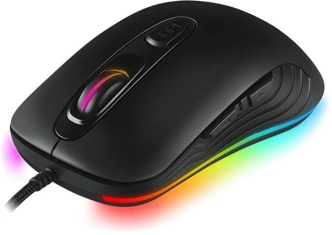 Игровая мышь SVEN RX-G820 (6+1кл. 200-4800 DPI. ПО. SoftTouch. RGB-подсветка. игров. упак) Sven RX-G820