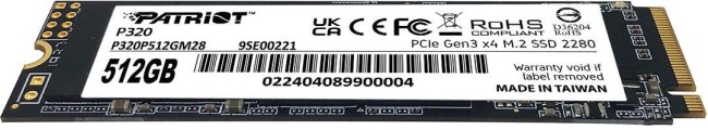 Накопитель SSD Patriot P320P512GM28