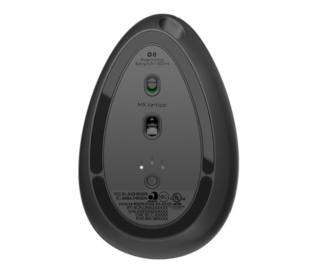 Мышь Logitech MX Vertical Graphite