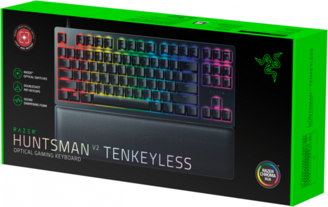 Игровая клавиатура Razer Huntsman V2 Tenkeyless (Red Switch) - Russian Layout Razer Huntsman V2 Tenkeyless (Red Switch)
