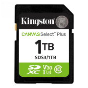 Карта памяти Kingston Canvas Select Plus SDS3/1TB Карта памяти Kingston Canvas Select Plus SDS3/1TB