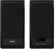 SVEN MC-10, чёрный, акустическая система 2.0, мощность 2x25Вт (RMS), FM-тюнер, USB/microSD, дисплей, пульт ДУ, Bluetooth SVEN MC-10