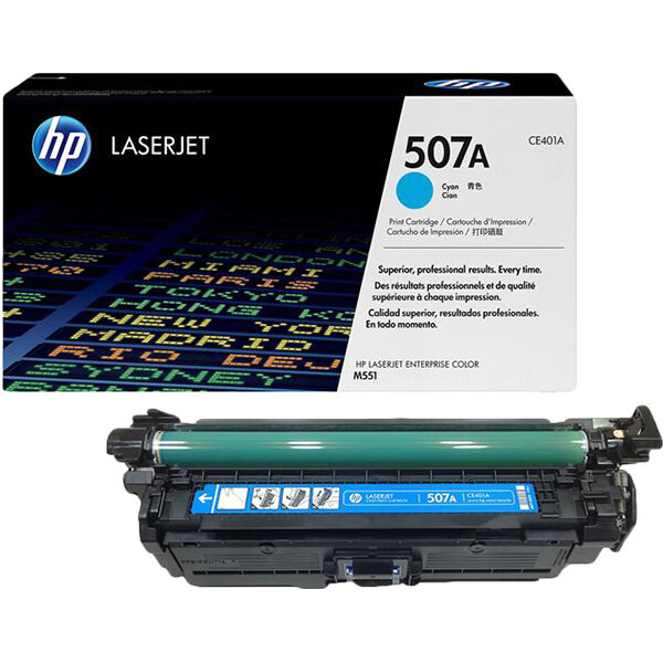 Тонер-картридж HP 507A Cyan Original LaserJet Toner Cartridge (CE401A)