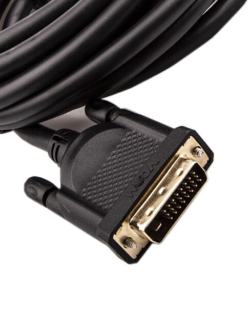 Кабель HDMI AM/DVI(24+1)M, 5м, CU, 1080P@60Hz, 2F, VCOM <CG484G-5M> VCOM HDMI (m) - DVI-D (m)