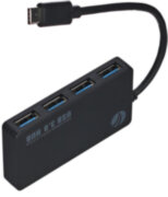 Кабель-адаптер  USB3.1 Type-CM --> 4*USB3.0 (F) VCOM <DH302C> VCOM DH302C