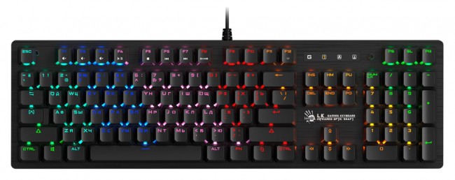Клавиатура A4Tech B820R BLACK (BLUE SWITCH) Клавиатура A4Tech B820R BLACK (BLUE SWITCH)