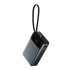 Power Bank Vention 20000mAh(USB-C + USB-C/USB-A) со встроенным кабелем 65W с LED Дисплеем, шт. Vention FHYB0