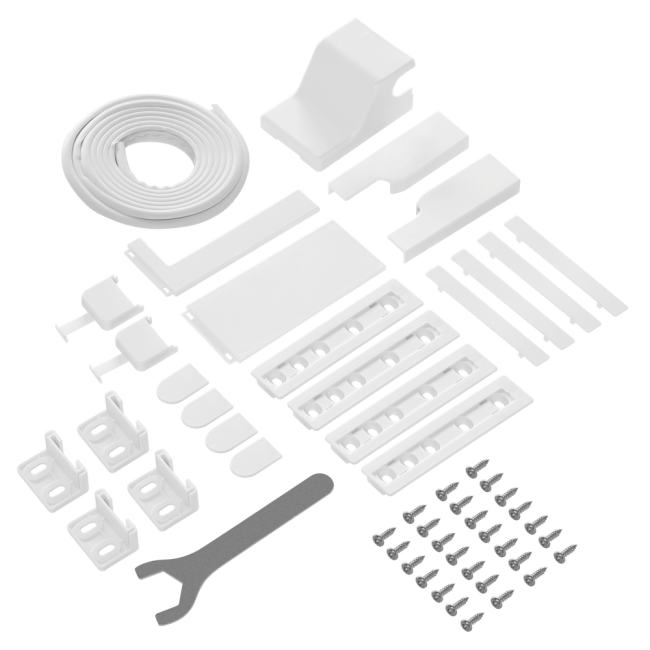 Встраиваемый холодильник MAUNFELD Maunfeld MBF19354NFWGR LUX Inverter