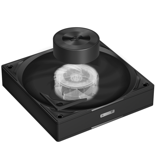 Кулер для корпуса PcCooler F5R120 BK Кулер для корпуса PcCooler F5R120 BK