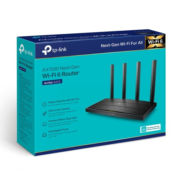 Маршрутизатор TP-Link Archer AX12