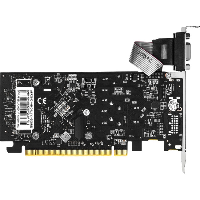 Видеокарта AFOX AMD Radeon RX 550 (AFRX550-4096D5L2-V3) Видеокарта AFOX AMD Radeon RX 550 (AFRX550-4096D5L2-V3)