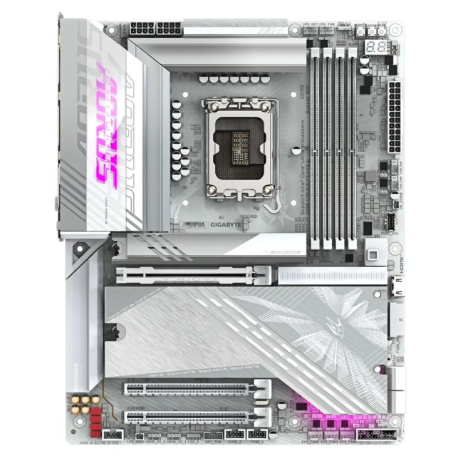 Материнская плата GIGABYTE Z890 A ELITE X ICE Материнская плата GIGABYTE Z890 A ELITE X ICE