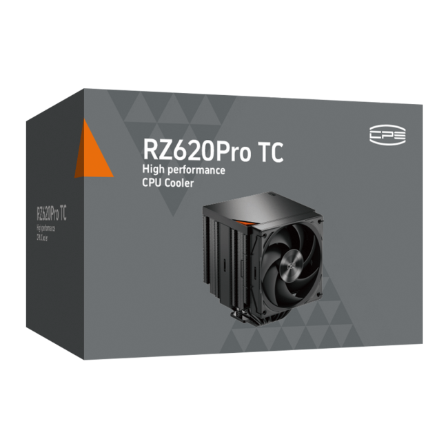 Кулер для процессора PCCooler CPU Cooler RZ620Pro TC BK BLACK Кулер для процессора PCCooler CPU Cooler RZ620Pro TC BK BLACK