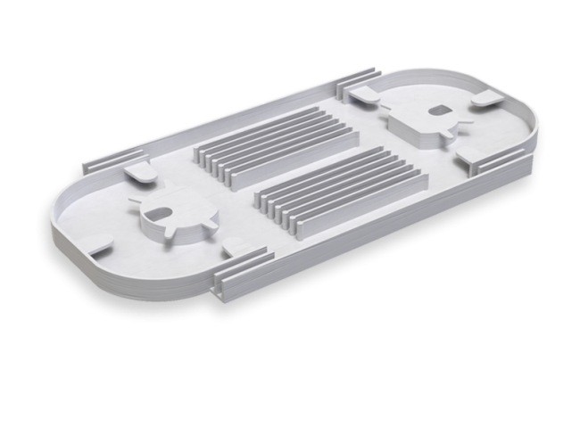 Сплайс кассета на 24 КДЗС (60 мм) Patchwork Сплайс кассета на 24 КДЗС (60 мм)