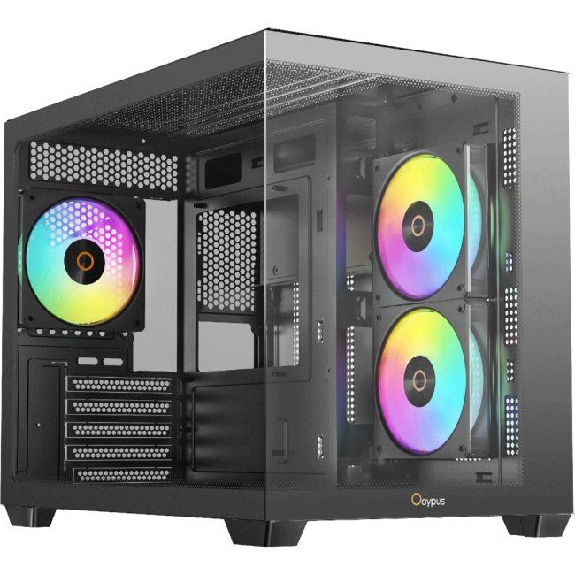 Корпус ПК без блока питания Ocypus Gamma-C54-BKD300XX-GL Корпус ПК без блока питания Ocypus Gamma-C54-BKD300XX-GL