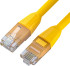 GCR Патч-корд прямой 1.5m LSZH UTP кат.6, желтый, 24 AWG, литой без фиксатора, ethernet high speed, RJ45, T568B, GCR-52788 Greenconnect RJ45(m) - RJ45(m) Cat. 6 U/UTP LSZH 1.5м