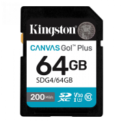 Карта памяти Kingston Canvas Go Plus SDG4/64GB Карта памяти Kingston Canvas Go Plus SDG4/64GB