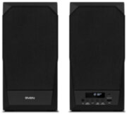 SVEN MC-20, чёрный, акустическая система 2.0, мощность 2x45Вт (RMS), FM-тюнер, USB/microSD, дисплей, пульт ДУ, Bluetooth, Optical SVEN MC-20