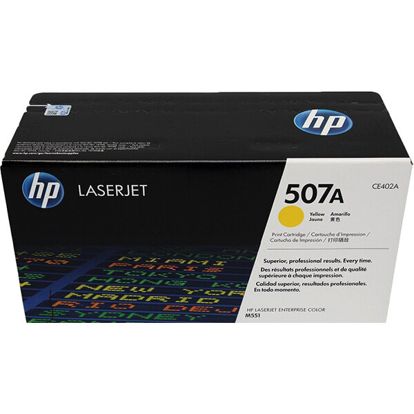 Тонер-картридж HP 507A Yellow Original LaserJet Toner Cartridge (CE402A)