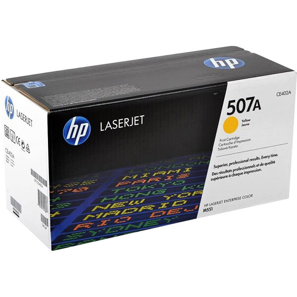 Тонер-картридж HP 507A Yellow Original LaserJet Toner Cartridge (CE402A)