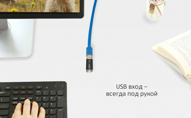 Greenconnect Удлинитель PROF 5.0m USB 2.0, AM/AF, плоский синий, морозостойкий, GCR-UEC2M2-BD-5.0m Greenconnect  USB 2.0 Type-AM - USB 2.0 Type-AF 5м