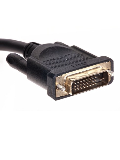 Кабель HDMI AM/DVI(24+1)M, 7.5м, CU, 1080P@60Hz, 2F, VCOM <CG484G-7.5M> VCOM HDMI (m) - DVI-D (m)