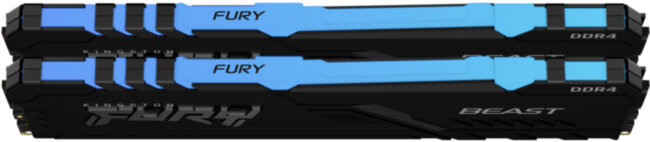 Память оперативная Kingston FURY Beast RGB KF436C17BBAK2/16