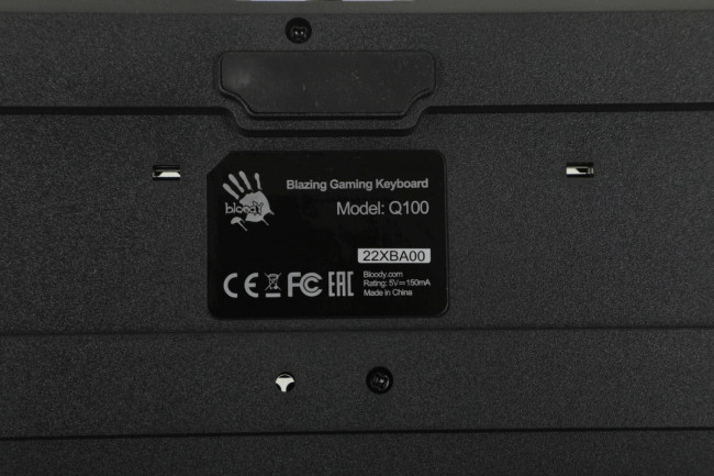 Клавиатура A4Tech Q100 USB