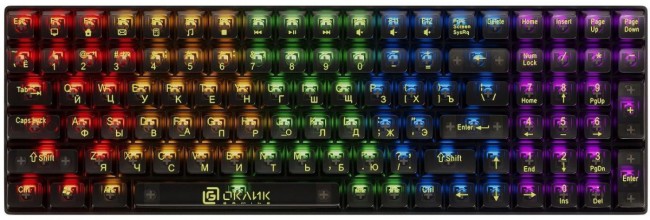 Клавиатура Oklick 915GK механическая черный USB for gamer (1790371) Oklick 1790371 Клавиатура Oklick 915GK механическая черный USB for gamer (1790371) Oklick 1790371