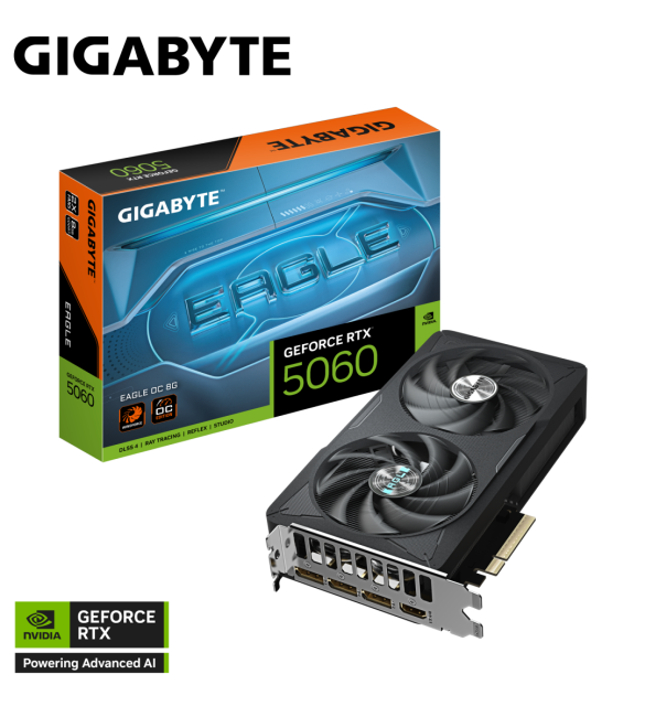 Видеокарта Gigabyte GV-N5060EAGLE OC-8GD Видеокарта Gigabyte GV-N5060EAGLE OC-8GD