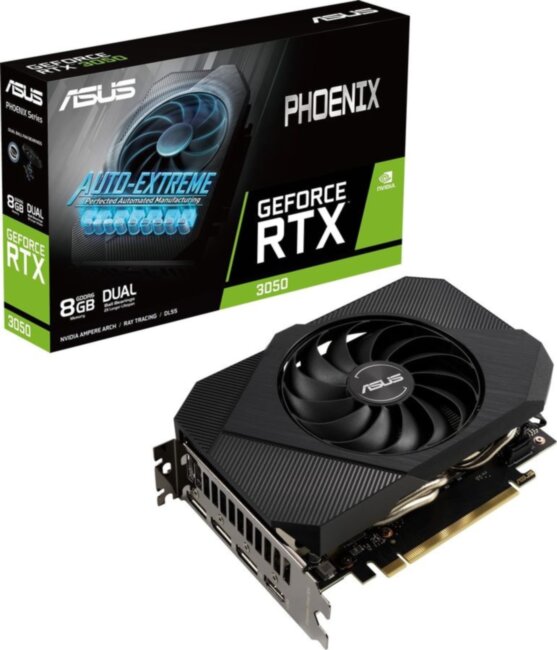 Видеокарта ASUS PH-RTX3050-8G Видеокарта ASUS PH-RTX3050-8G