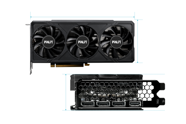 Видеокарта PALIT RTX4060Ti JETSTREAM 16GB Видеокарта PALIT RTX4060Ti JETSTREAM 16GB