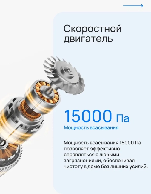 Пылесос моющий Xiaomi Truclean W20 Wet Dry Vacuum EU Беспроводной пылесос Xiaomi Truclean W20 Wet Dry Vacuum BHR8833EU